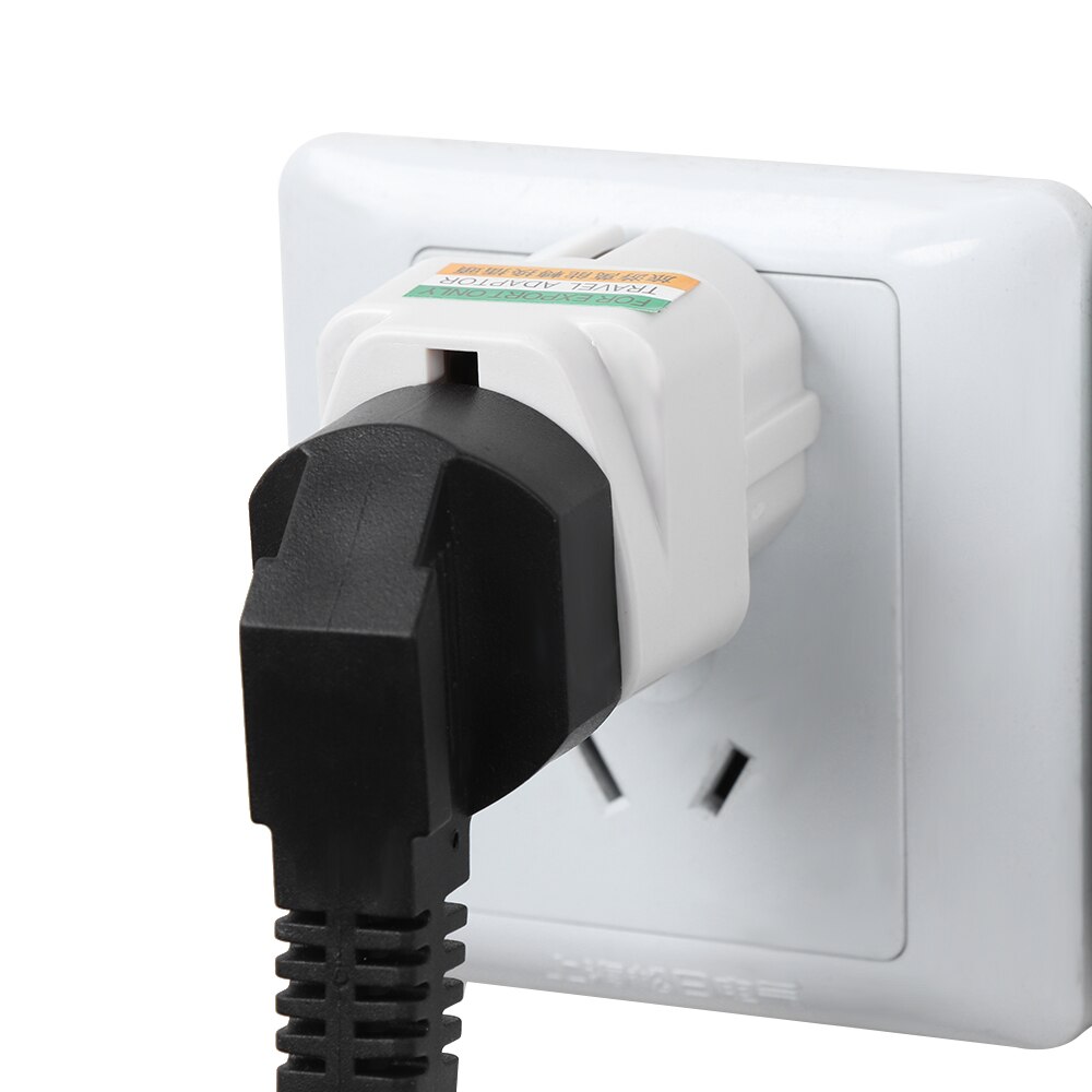 1 st Universele US UK Au EU Plug Europa Travel Wall AC Power Charger Outlet Adapter Converter 1 Ronde socket Pin