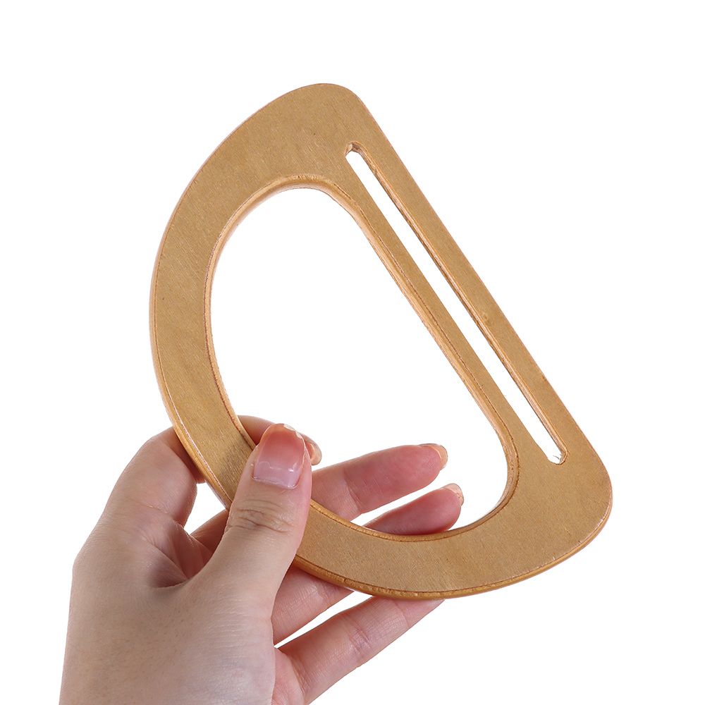 Classic Replacement DIY Bag Straps Handbag Tote Handles Wooden Bag Handle Purse Bags