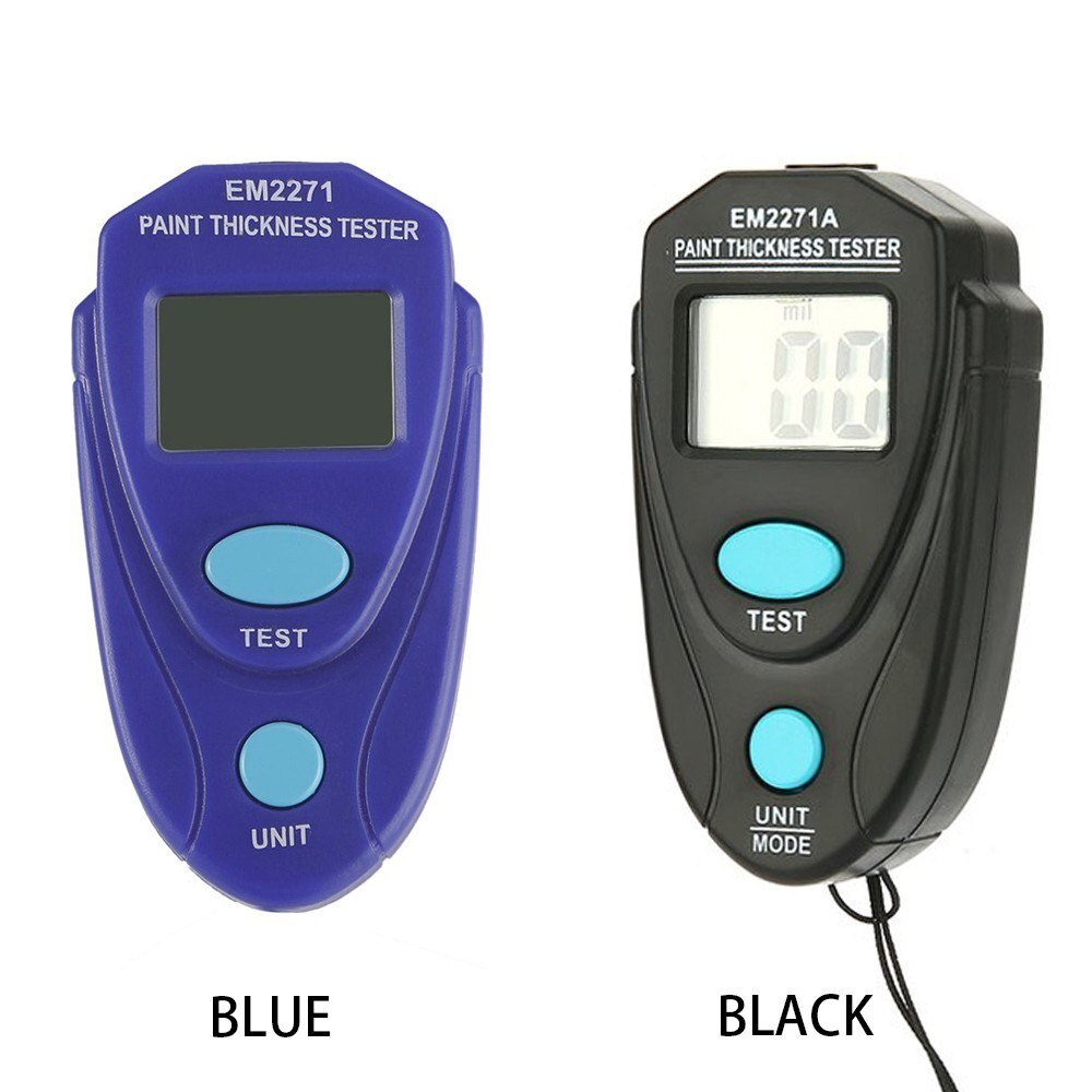 Digital Painting Thickness Gauge Painting LCD Display Car Paint Varnish Measuring Device Coatings Meter