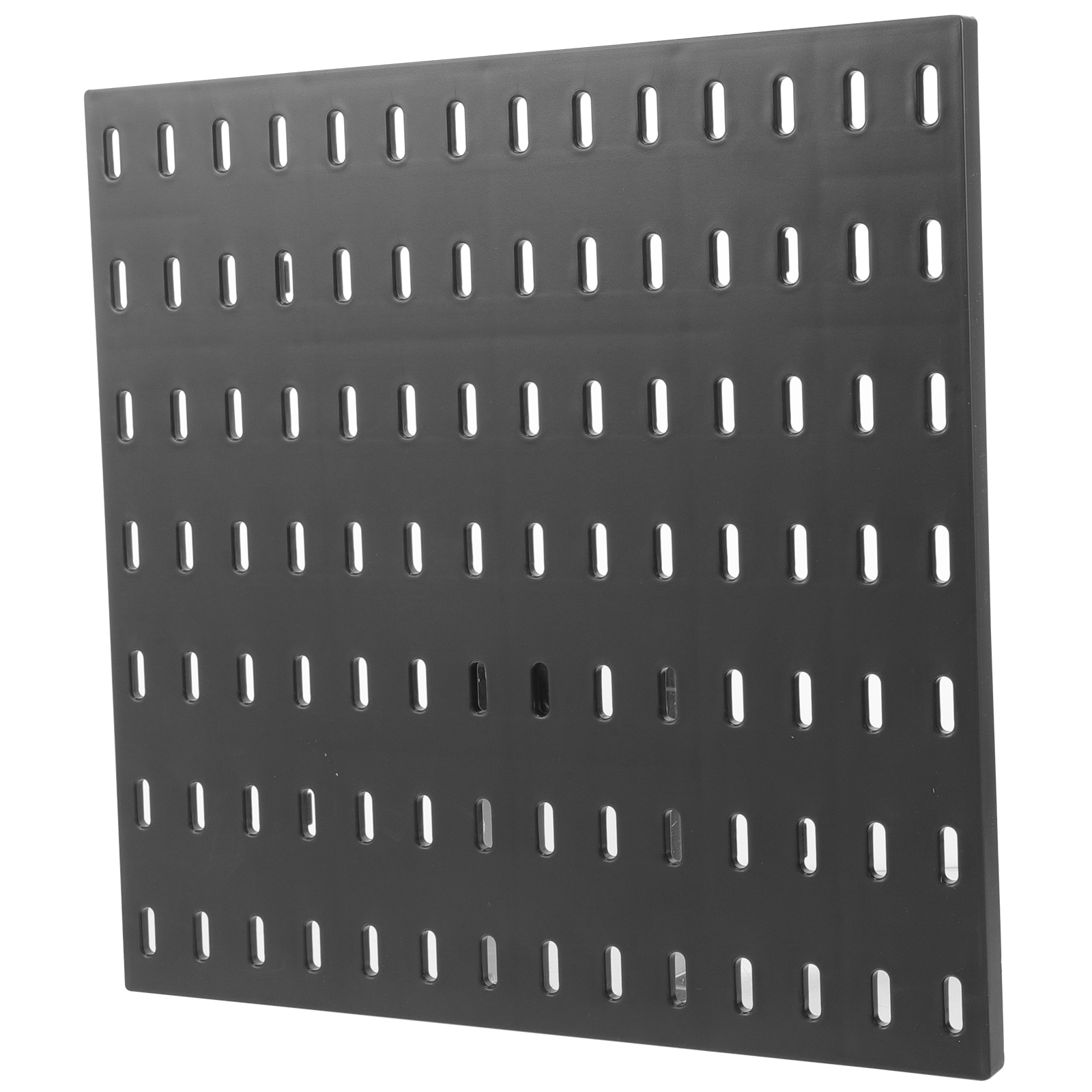 28x28 Black Peg Board Rack Tool ganizer Wall Mount Panel Garage Storage Home ganization Plastic Hole Board Display Decorative: black