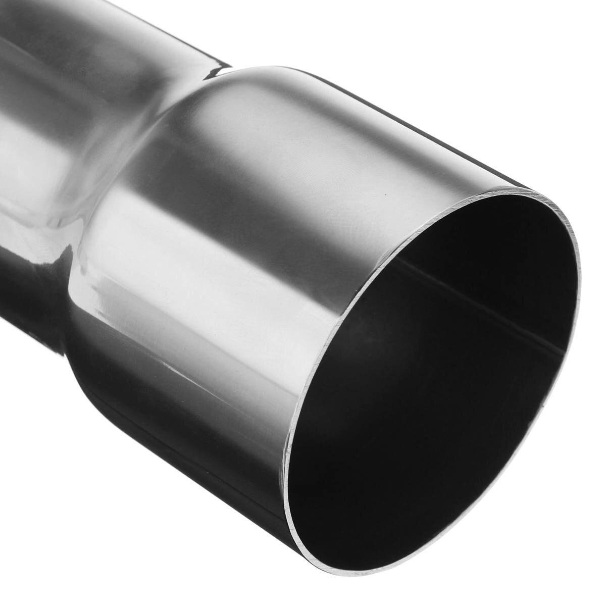 Universal bil rustfritt stål standard eksosreduksjonsadapter kontakt rørrør 76mm 63mm 60mm to 63mm 57mm 52mm 50mm 6 størrelse