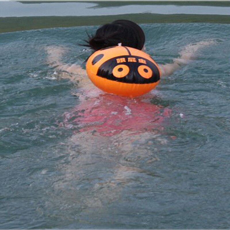 Swimming Security Inflatable Float Inflated Buoy Flotation PVC Ball Airbag For Open Water Sea Pool Swim Sports Device