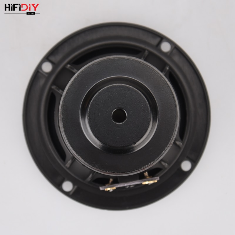 HIFIDIY en directo de alta fidelidad 3,7 pulgadas 93mm altavoz de frecuencia completa unidad 4 OHM 30W de alta Alto bass altavoz P3-93 de titanio de fibra de carbono