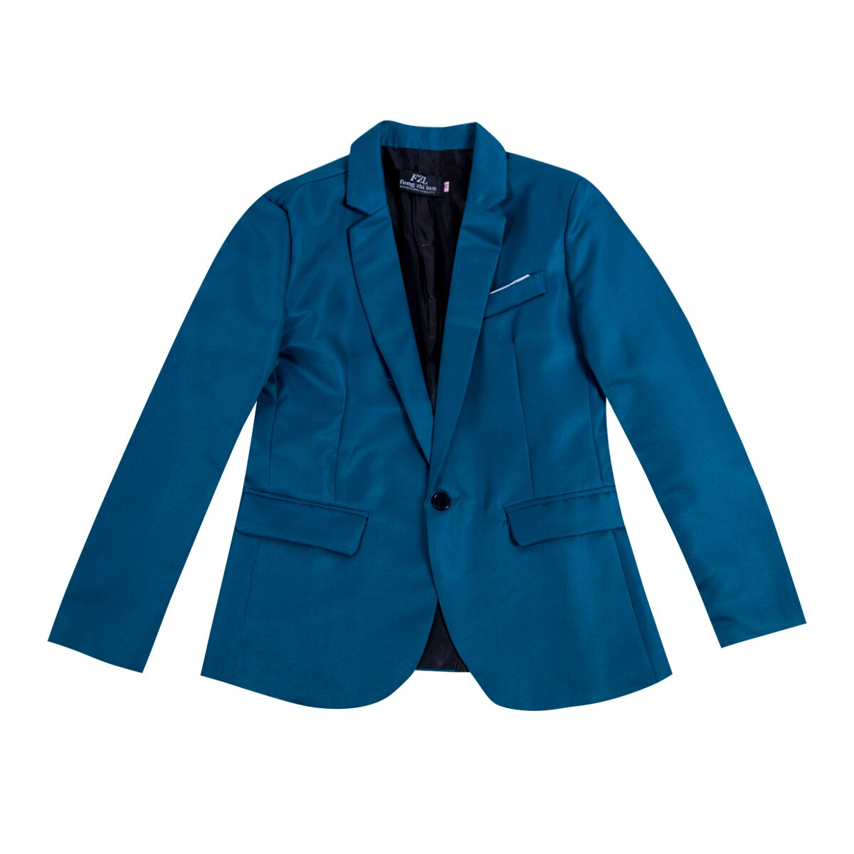 Charm män casual slim fit kavaj kavaj kostym med en knapp snygga formell kappa jacka toppar
