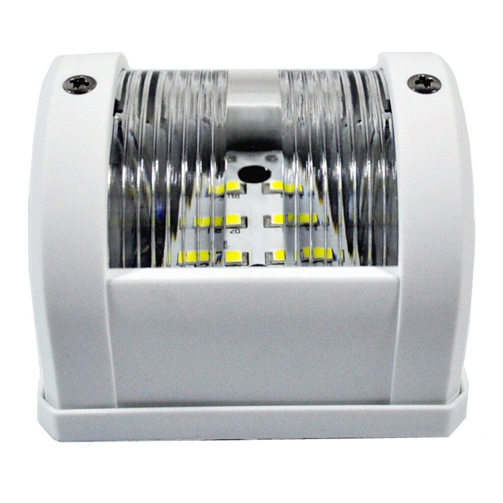 Feu De Navigation LED Rabattable 9 Pouces - IP66 Étanche, 12V/24V, Blanc 4000-4500K Pour Bateau