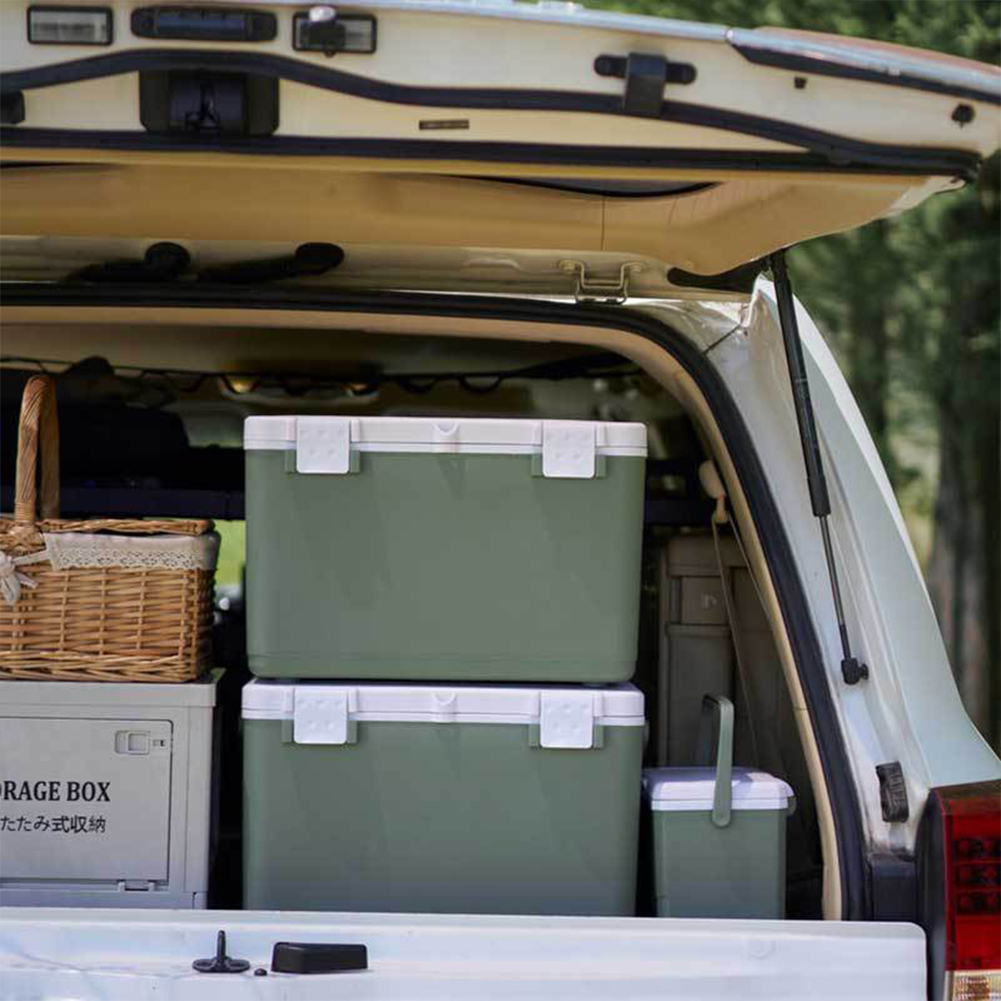 3L Insulated Portable Cooler with Handle Mini Freezer Fridge Heat Preservation Fresh-Keeping Incubator for Camping Tailgating