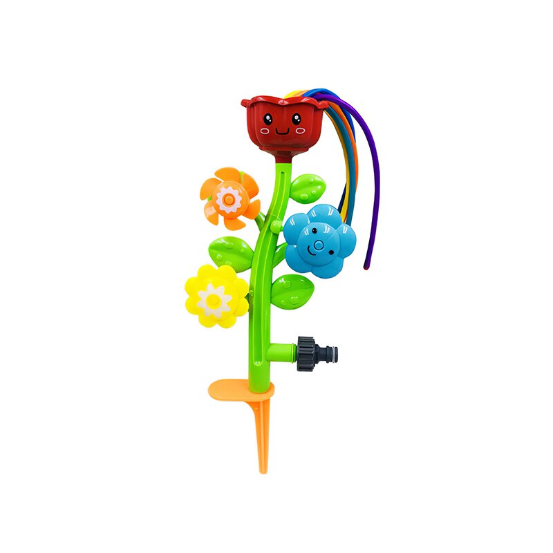 Kids Sprinkler Bloem Waternevel Speelgoed Gazon Sprinkler Splash Voor Yard Kids Outdoor Fun Zomer Water Speelgoed: As Shown