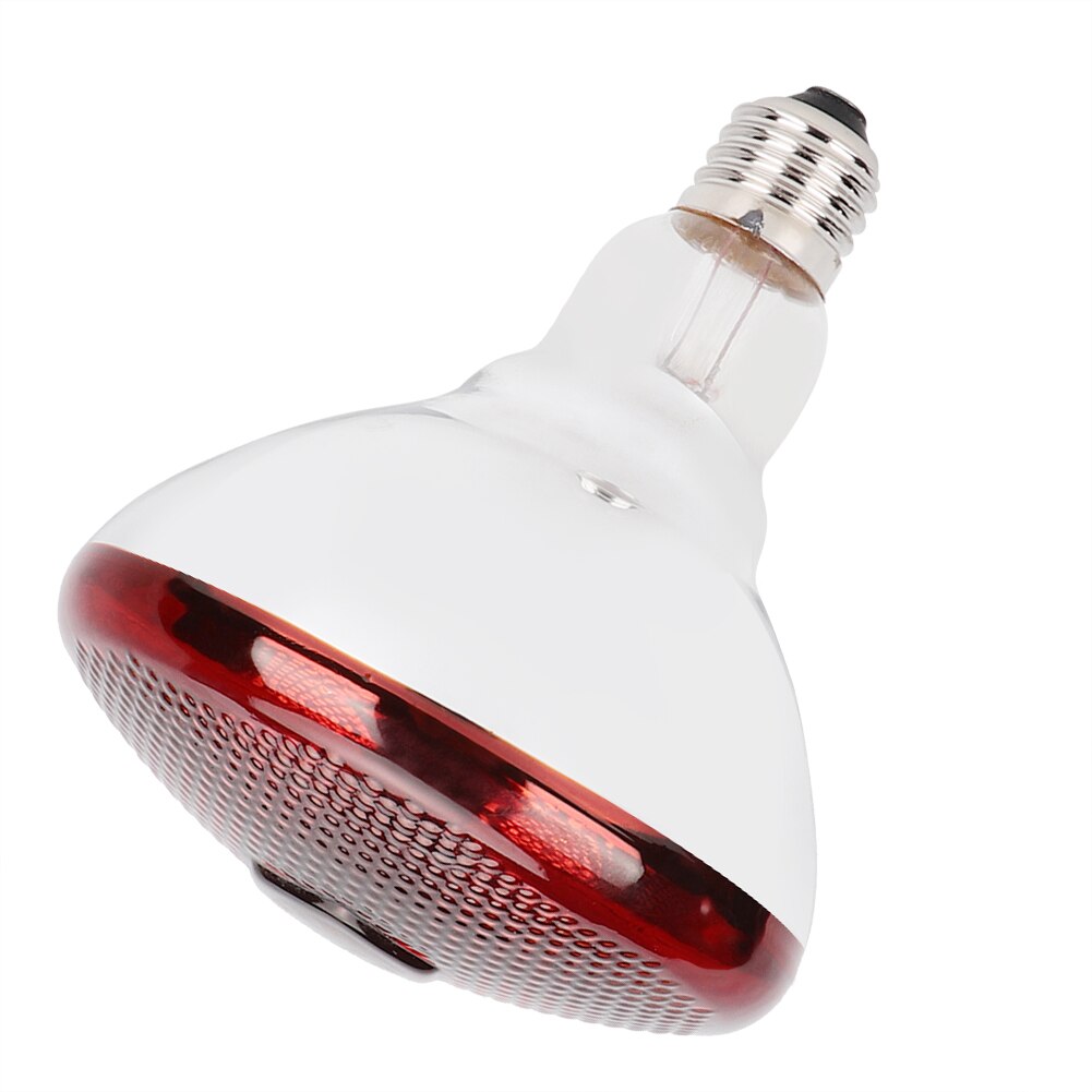 E27 warmtelamp voor het behoud van warmte, thermische lamp, rode infrarood, korte golf, boerderijvarken, warmtelamp voor varkens, dikker broedmachine 240v 245w