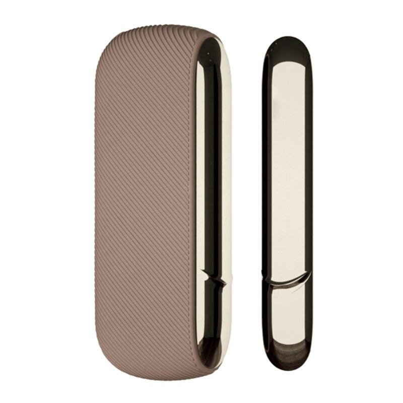 9 Colors Fine Twill Silicone Side Cover Full Protective Case Pouch for IQOS 3.0 Outer Case for IQOS Accessories