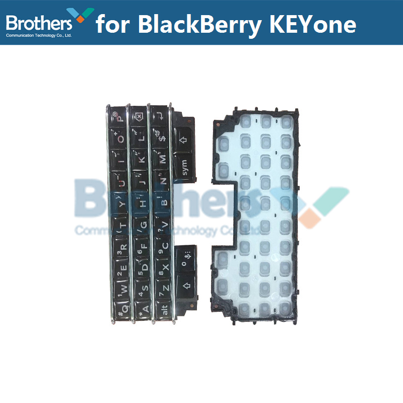 Teclado con Cable flexible para teclado de BlackBerry KEYone DTEK70, partes de reemplazo de teléfono, color negro y plateado, 1 Uds.: Silver noFlexCab