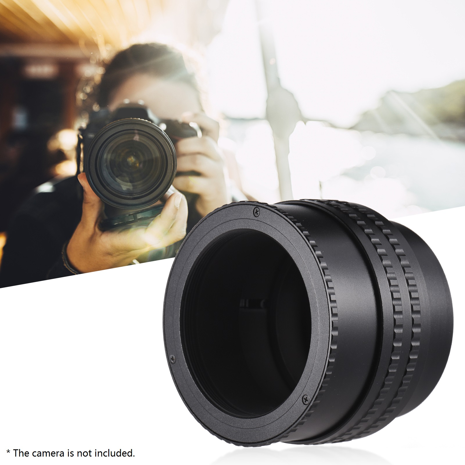 M52-m42(17-31) 17mm-31mm m52 to m42- vatting cameralensadapterring macro-verlengbuis spiraalvormige lensfocusadapterring