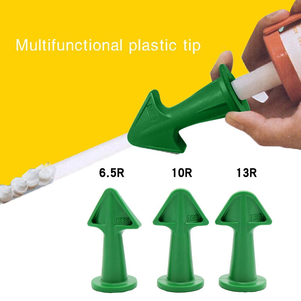10pcs/set Window Door Silicone Sealant Spreader Spatula Shovel Cleaning Corner Scraper Caulking Tools Sealant Nozzle Applicator
