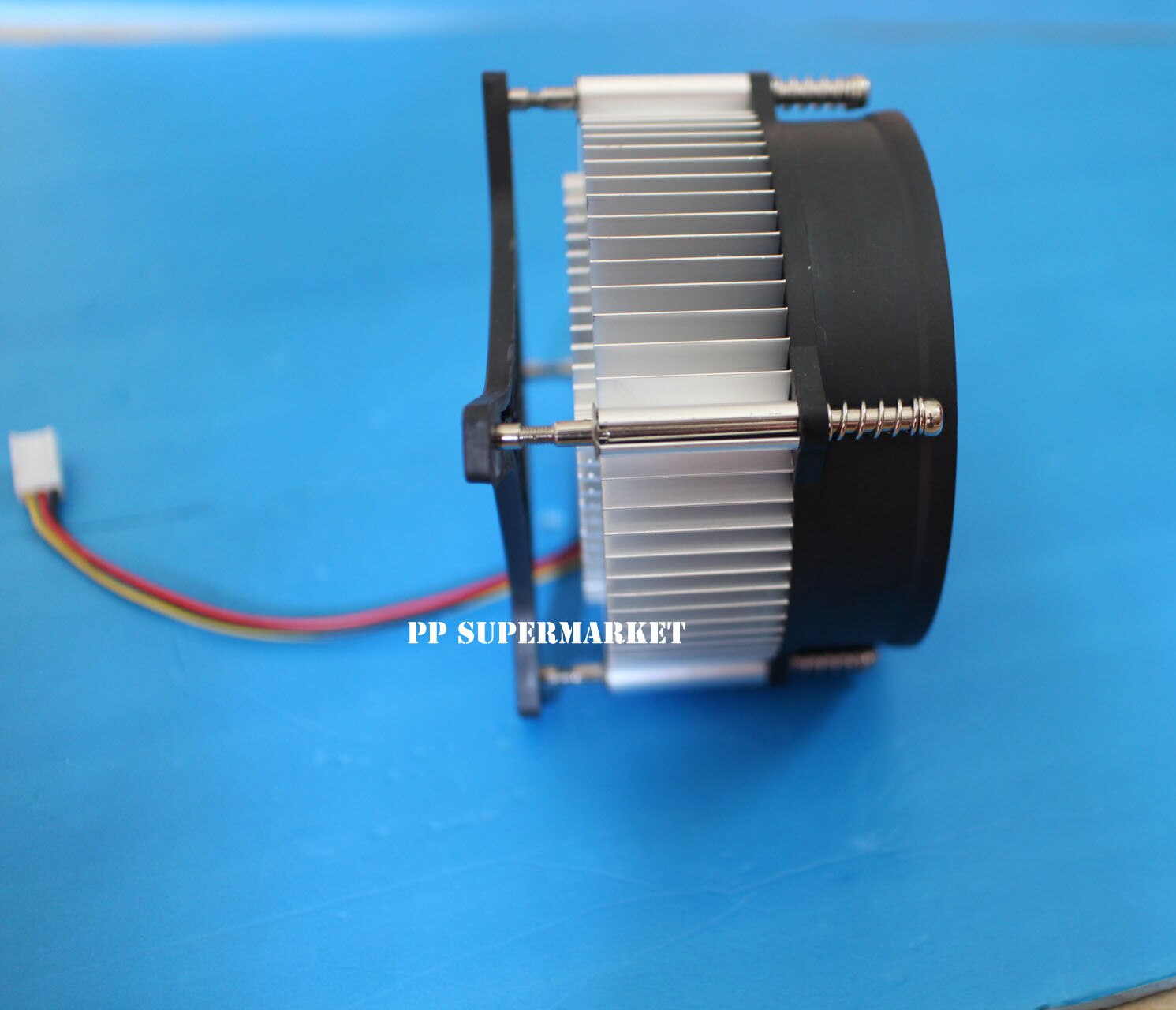 1set Aluminium Heat Sink Cooling Fan 50W 100W High Power Led Light 95*95*55mm