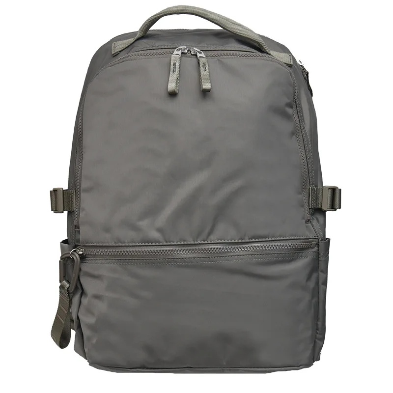 Travel Backpack for Junior And High School Students Multi-Functional Double Shoulder Bag Business Computer Bag Nylon Material: WHITE