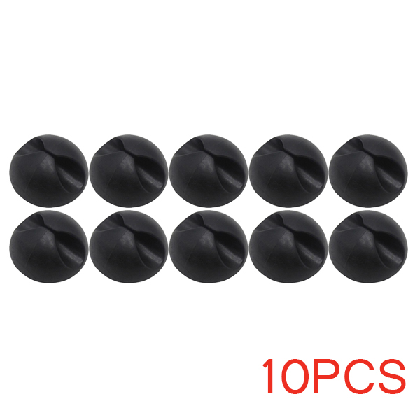 Clips para cables de datos de coche, concentrador de línea USB autoadhesivo, abrazadera de fijación, organizador para salpicadero de cables de escritorio de oficina: Naranja