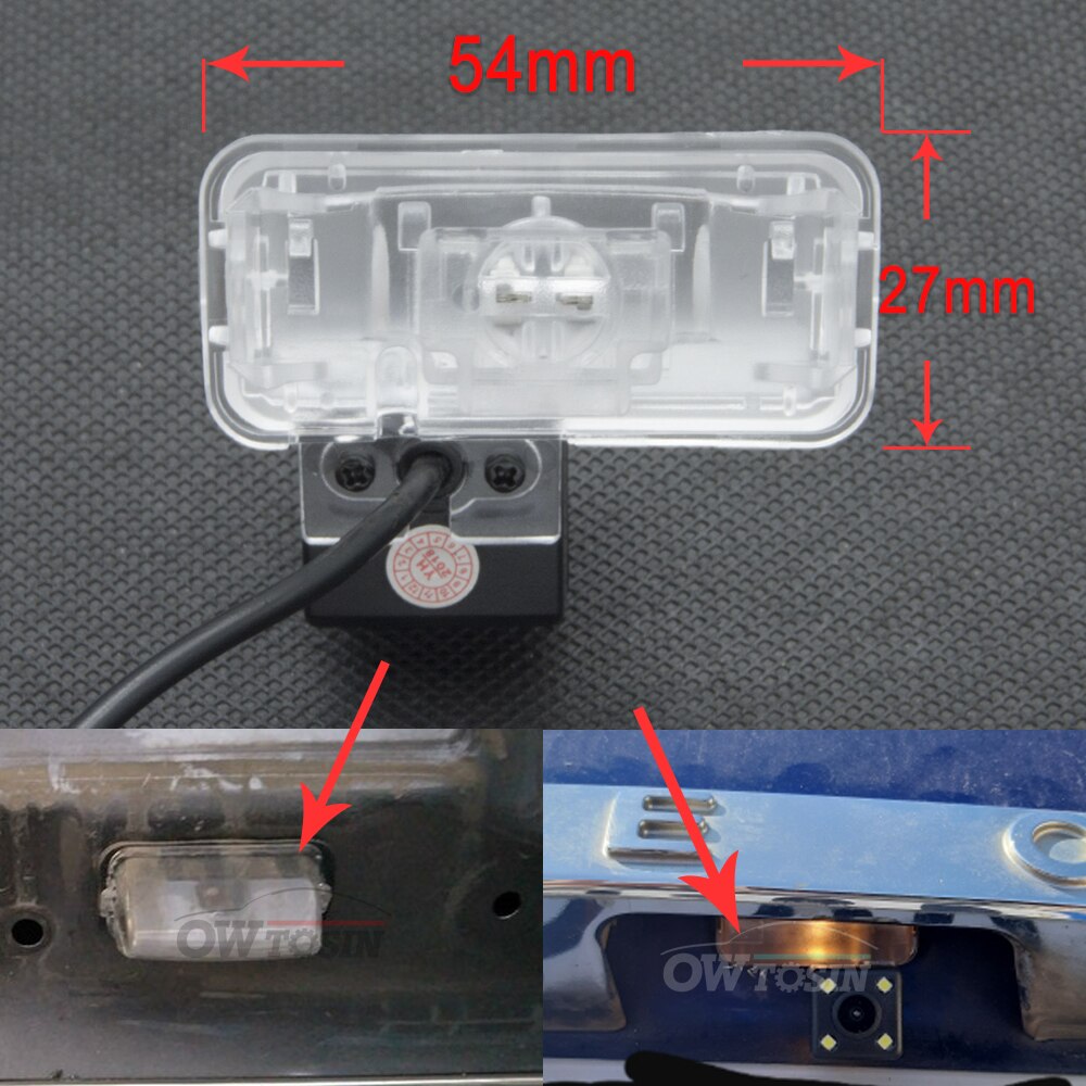 Telecamera posteriore per veicolo per Citroen C3/C3 picasso MK1 2002-2009 Berlingo MK2 2008-2017 tenere sotto controllo di parcheggio retromarcia per auto