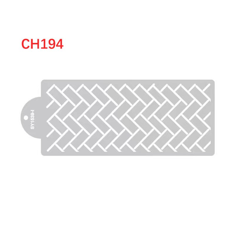 Cake Stencil Dotted Line Shape Pattern Cake Decorating Plastic Lace Cake Boder Stencils Template DIY Drawing Mold Tool Bakeware: CH194
