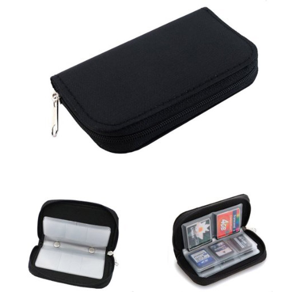 Memory Card Storage Carrying Case Holder Wallet 22 Slots For Micro SD Memory Card Game Accessory Memory Protector Memory Cards