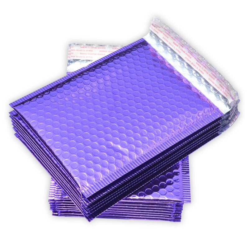 Purple Bubble Mailers,18*23+4cm Envelopes with Buble,Bubble Kraft Paper Bags,Craft Packages,Envelope for Discharge