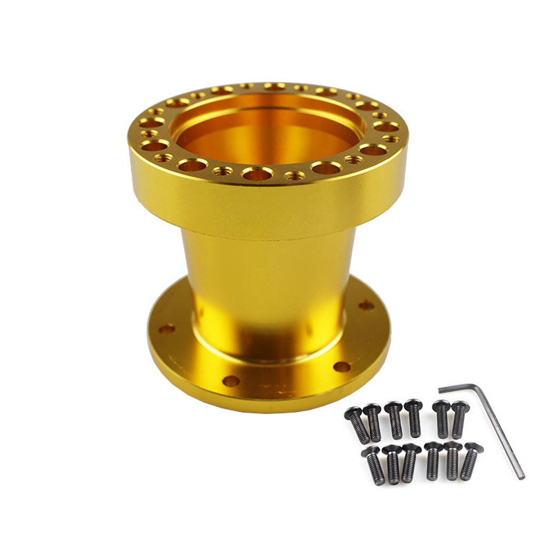 RASTP-Universal Racing 51mm 76mm 101mm Height Steering Wheel Quick Release Snap off Hub Adapter Boss Kit Adapter Spacer RS-QR007