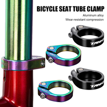 Collier de serrage de tige de selle vtt, 31.8/34.9mm, en alliage d&#39;aluminium, ultraléger, pour vélo de montagne, ensemble de pièces de cyclisme