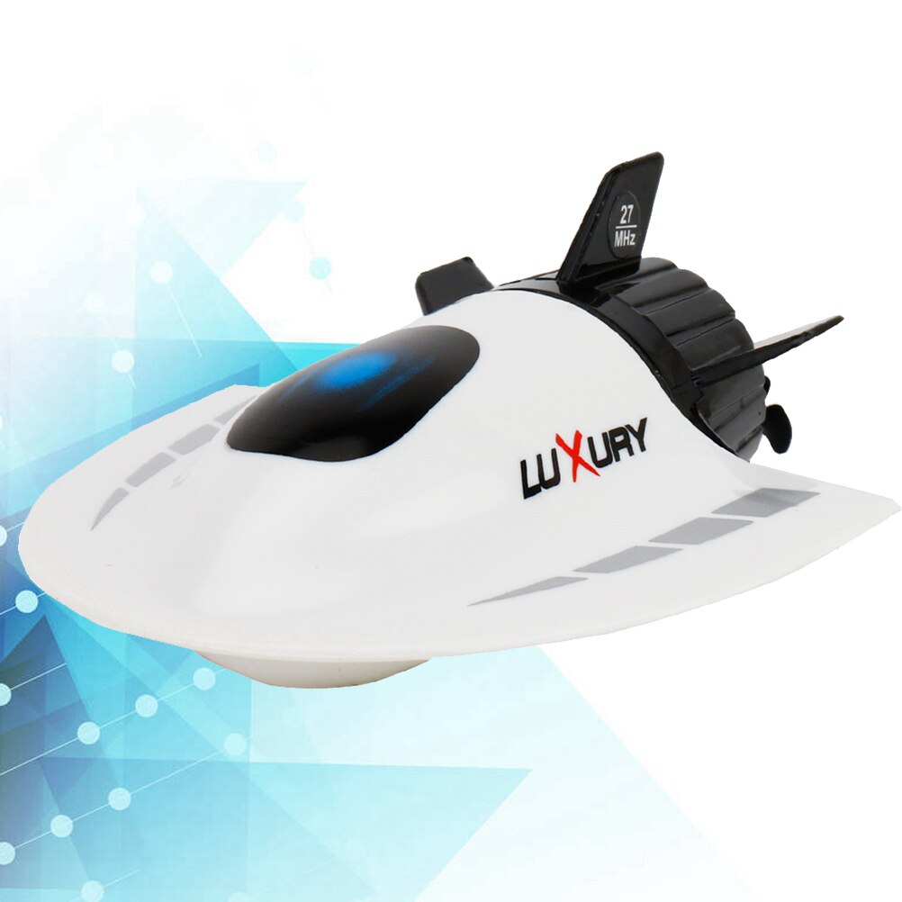 Mini Radio Rc Boot Onderzeeër Cool Aquatische Speelgoed (Wit)