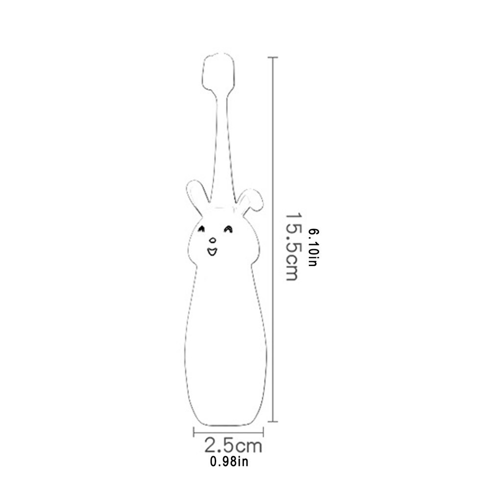 Crianças escova de dentes elétrica dos desenhos animados escova de dentes escova de dentes elétrica escova de dentes antiderrapante para crianças com cabeça de substituição macia