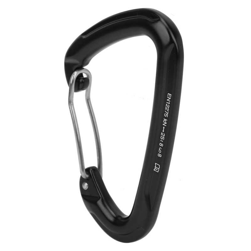 Klimmen Gesp Type Veiligheid Karabijnhaak Klimmen Haak Wandelen Bearing Lock Gesp Quick Opknoping Supplies Karabijnhaak Clip