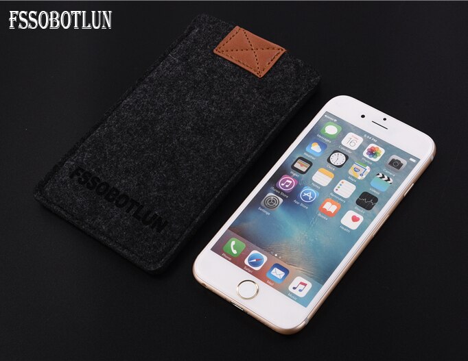 FSSOBOTLUN, 3 Kleuren, Voor Apple iPhone X Case Voor iPhone 10 Luxe Case Handgemaakte Wolvilt Mouw Zakje Cover Voor iPhoneX 5.8