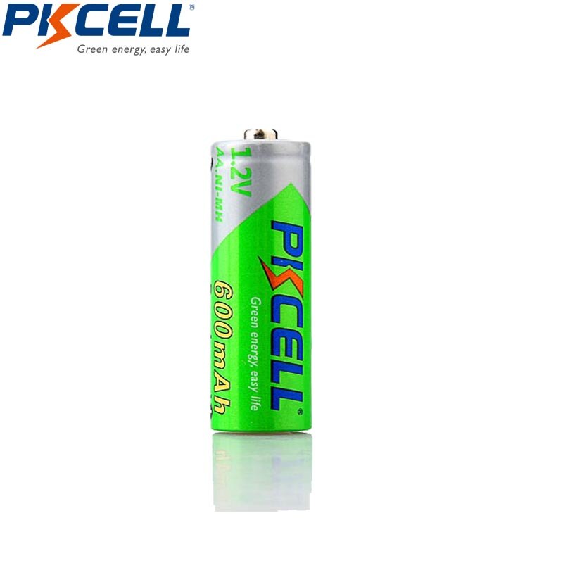 20Pcs Pkcell Precharged Lsd Aa Batterijen Aa Oplaadbare Batterij 600Mah 1.2V 2A Oplaadbare Batterijen Voor Camera