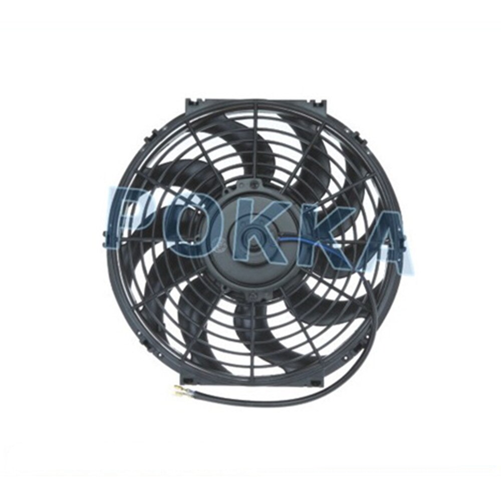Automobil klimaanlage kühlung elektronische fan, kondensator fan 8,9,10,12,14 zoll, 80W 12v/24V
