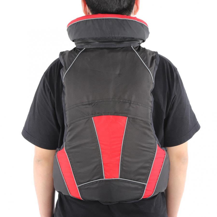 Fishing Life Jacket Buoyancy Life Vest Multi-Function Multi Pocket Jacket Adult Floating Vest Fishing Drifting Waistcoat