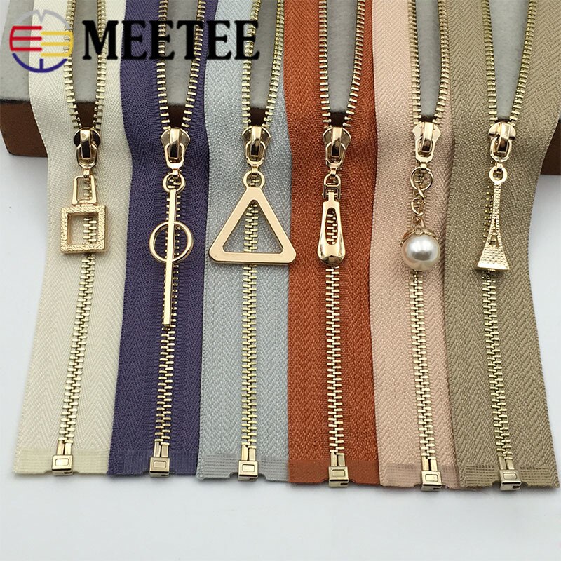 Meetee 60cm 3#  avointa metallivetoketjua tee itse auto lukko ympäristöystävällinen vetoketju kevätsyksyn vaatteiden ompelemiseen tee itse tarvikkeita