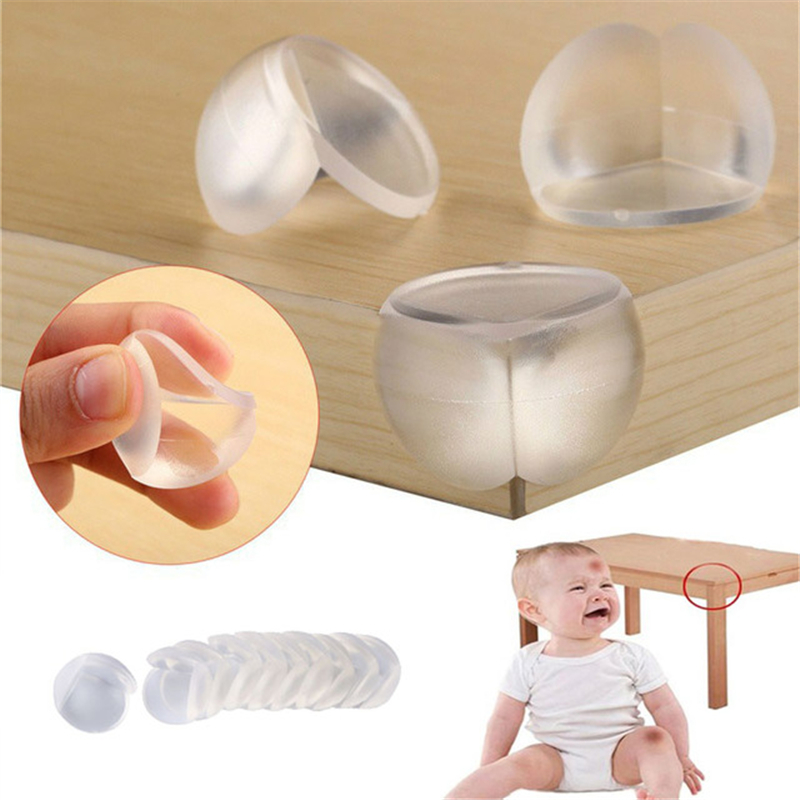 Protector de seguridad de silicona para niños y bebés protección de la esquina de la Mesa protectores para las esquinas de los bordes anticolisión para los niños