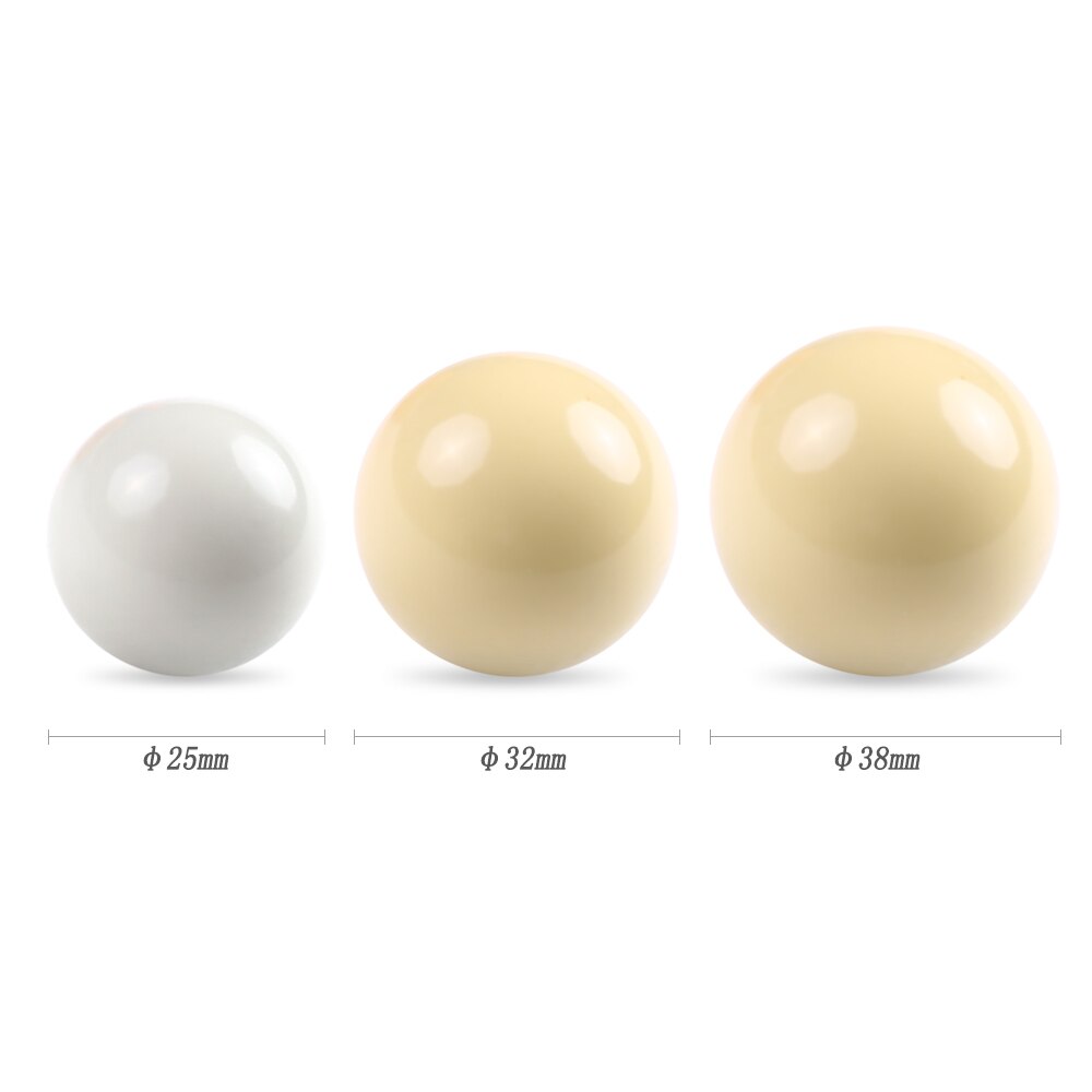 25MM / 38MM Children Billiards Table Balls Set Resin Small Pool Cue Balls Full Set