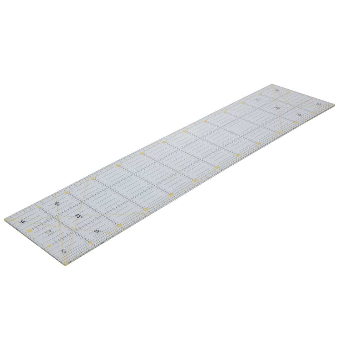 1 stücke Patchwork Lineal Werkzeug 15*60 cm Patchwork Decke Quadrat-fuß Mini-britisch Standard sterben Verpackung ist fest