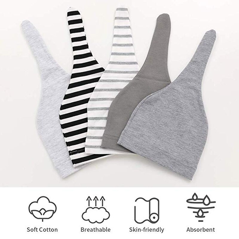 Gorros para bebé recién nacido, 100% algodón orgánico, suave, ajustable, con nudo, para niños de 0 a 3 años