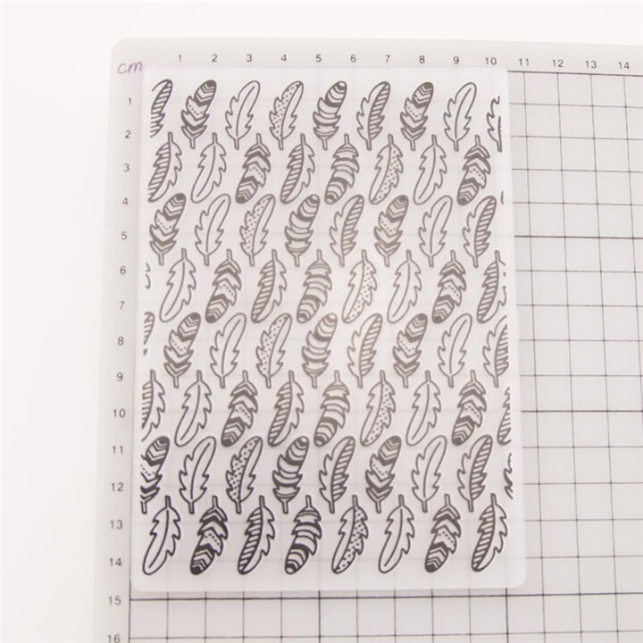 YaMinSanNiO Tree Embossing Folders DIY Making Paper Cards Craft Stencil Scrapbook Template Plastic Transparent Stamps Home Decor: Deep Blue