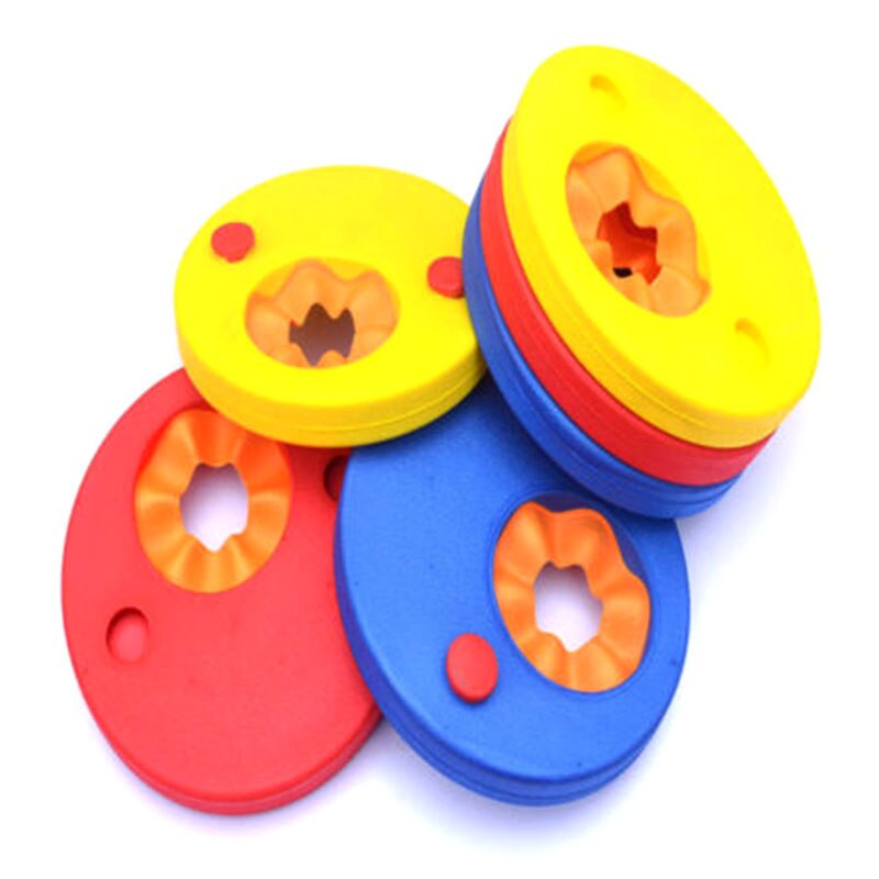 Conjunto de 6 uds. De discos flotantes para bebé, brazo de natación, para aprender natación