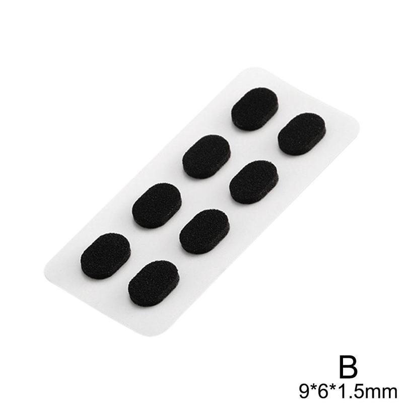 8Pc Bril Neus Stok Neus Pads Zelfklevende Lenzenvloeistof Eva Neus Pads Anti-Slip Glazen Geen Makeup Neus pads Brillen Nosepads: B