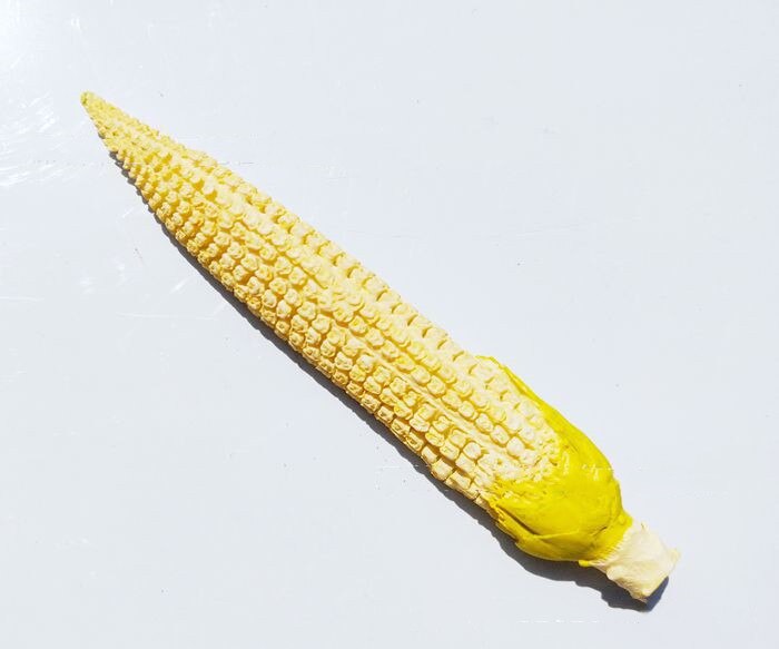 Simulation Food 3d Resin Fridge Magnets Apricot Cake Tart Corn Refrigerator Paste Magnet Home Decoration 3D Sticker 1pc: b