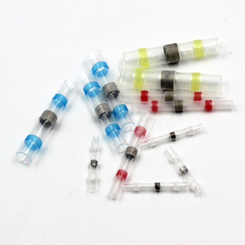 100PCS Waterproof Solder Ring Solder Ring Heat Shrinkable Tube Combination Heat Shrinkable Tube Take Over Waterproof Terminal
