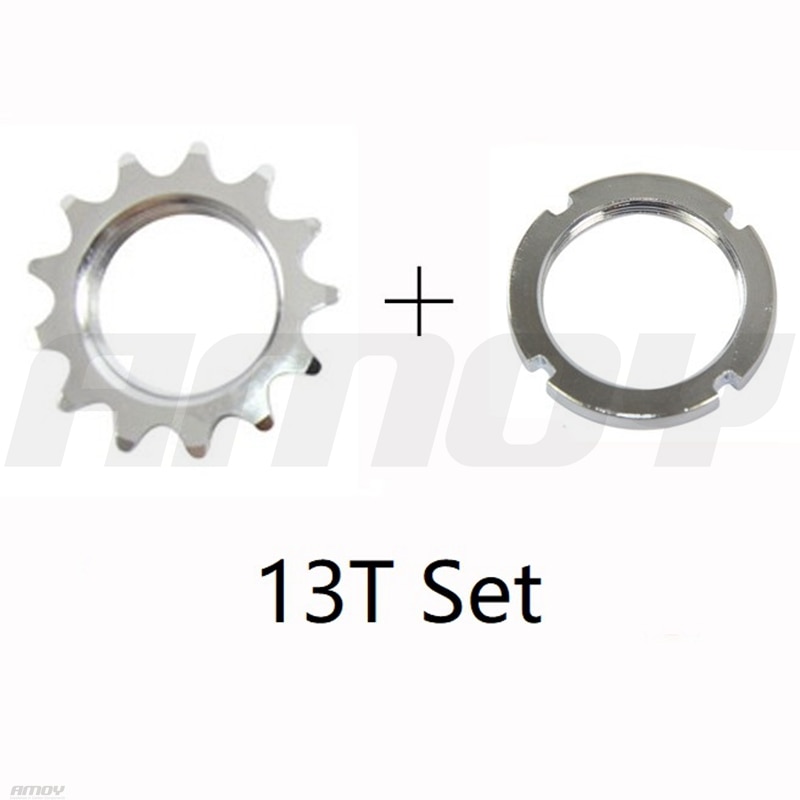 13 T/14 T/15 T/16 T/17 T/18 T Fixed Gear Cogs, baanfiets Single Speed Tandwiel, Fixed Gear Bike Cogs Met Slot Ring, Voor 1/8 "Chain