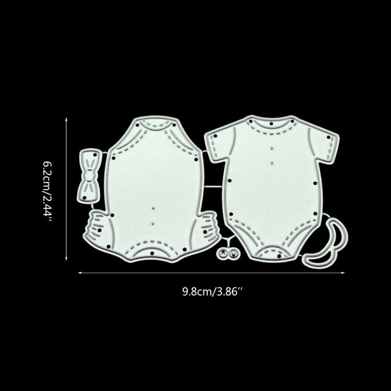 Baby Clothes Metal Cutting Dies Stencil Scrapbooking DIY Album Stamp Paper Card Embossing Decor Craft Dies for