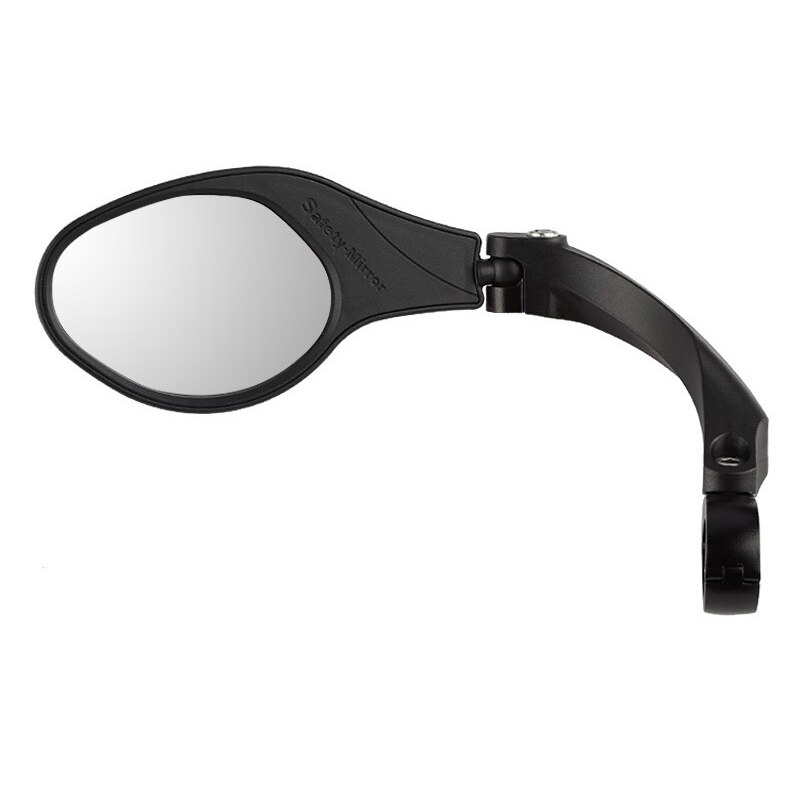 Hafny Fiets Rvs Lens Spiegel Mtb Stuur Side Veiligheid Achteruitkijkspiegel Racefiets Fietsen Flexibele Achteruitkijkspiegel Spiegels: MR-081L