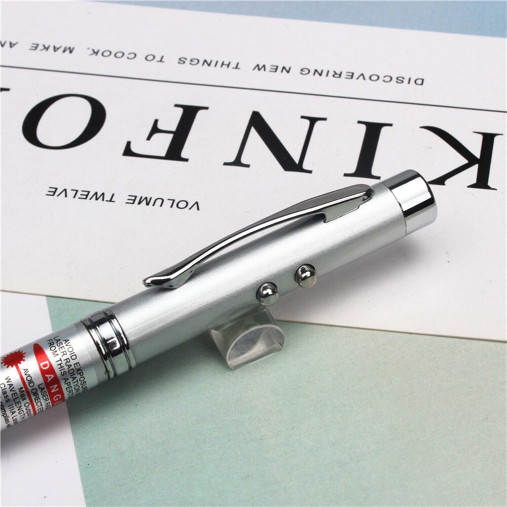 4 in 1 Retractable Teacher's Pointer Retractable Presentation Teaching Pointer Handheld Presenter