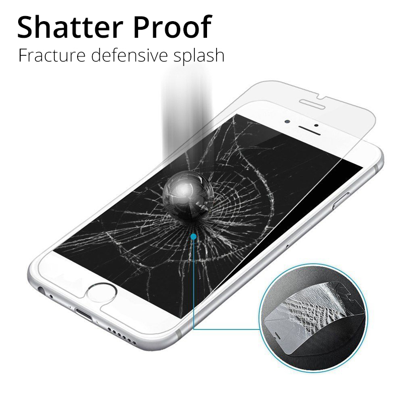 Szkło hartowane dla iPhone 7 8 6 6s plus ochraniacz ekranu dla iPhone XR X XS 11 zawodowiec Max 5 5S 5C SE 4 4s szkło film pokrywy skrzynka