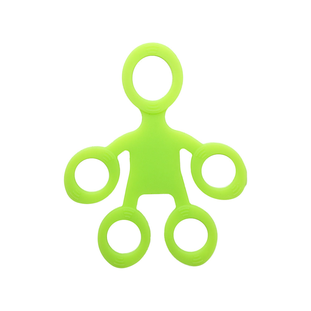 Silicone Grip Device Finger Exercise Stretcher Arthritis Hand Grip Trainer Strengthen Training To Relieve Pain: B