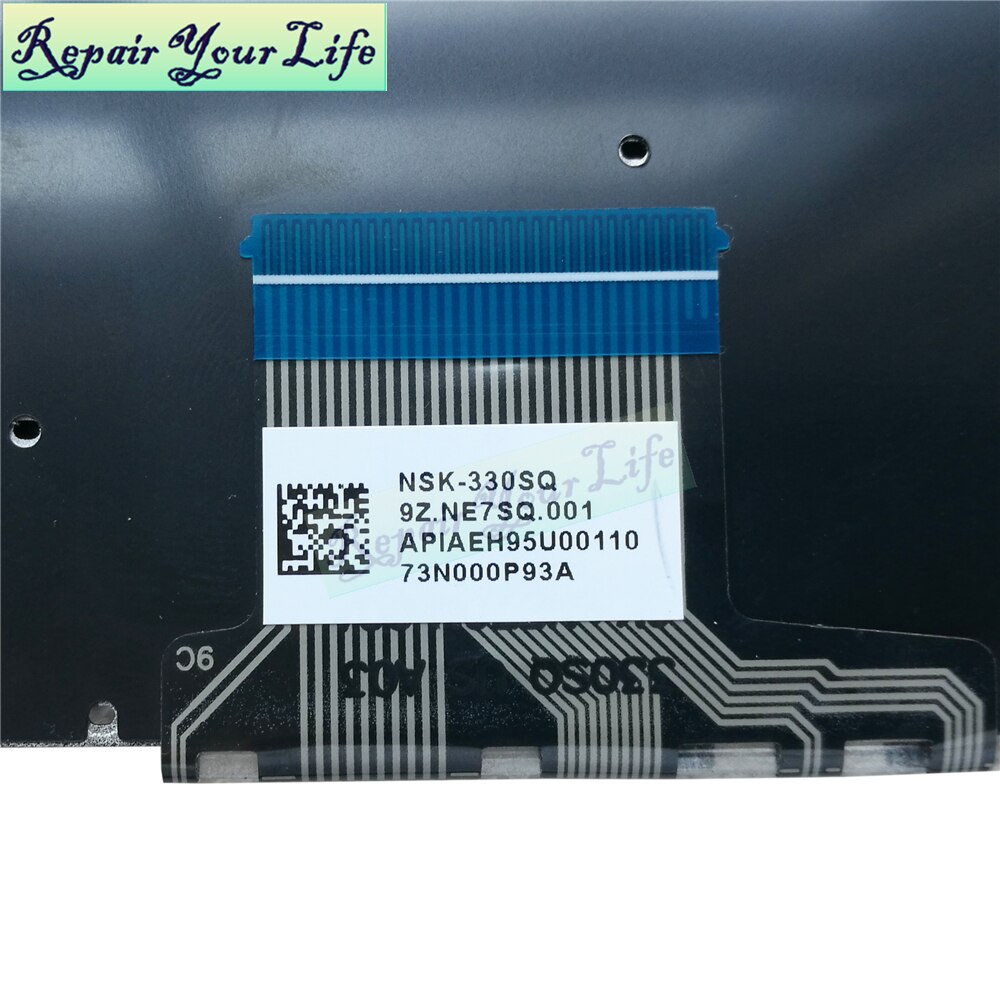 Laptop keyboard for HUAWEI Matebook D US keyboard Original NSK-330SQ 9Z.NE7SQ.001 APIAEH95U00110 PL-W19