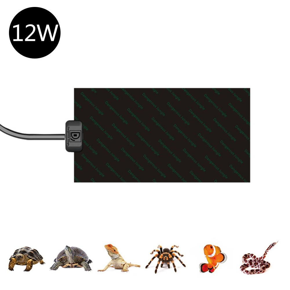 Reptil Heizung matt Terrarium Heizung matt Wärmer Heizung Pad Für Haustier Schildkröten Schlange Eidechse Hamster: 12W